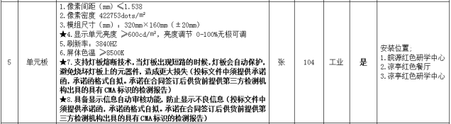 岳西县河图镇红色研学中心基地配套设施提升项目-设备采购更正公告